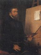 Antonis Mor Self-Portrait oil painting on canvas